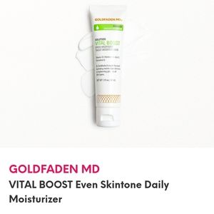 Goldfaden MD moisturizer